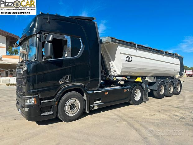 Scania r 580 trattore con semirimorchio menci - Industrialler